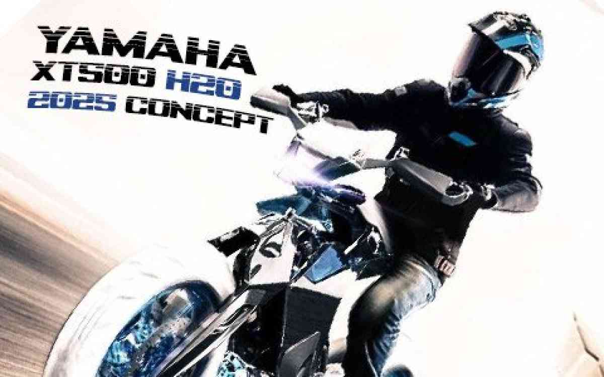 Yamaha XT500 H2O Water Powered Concept Motorcycle