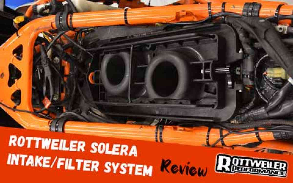 Rottweiler SOLERA Intake/Filter System Review full