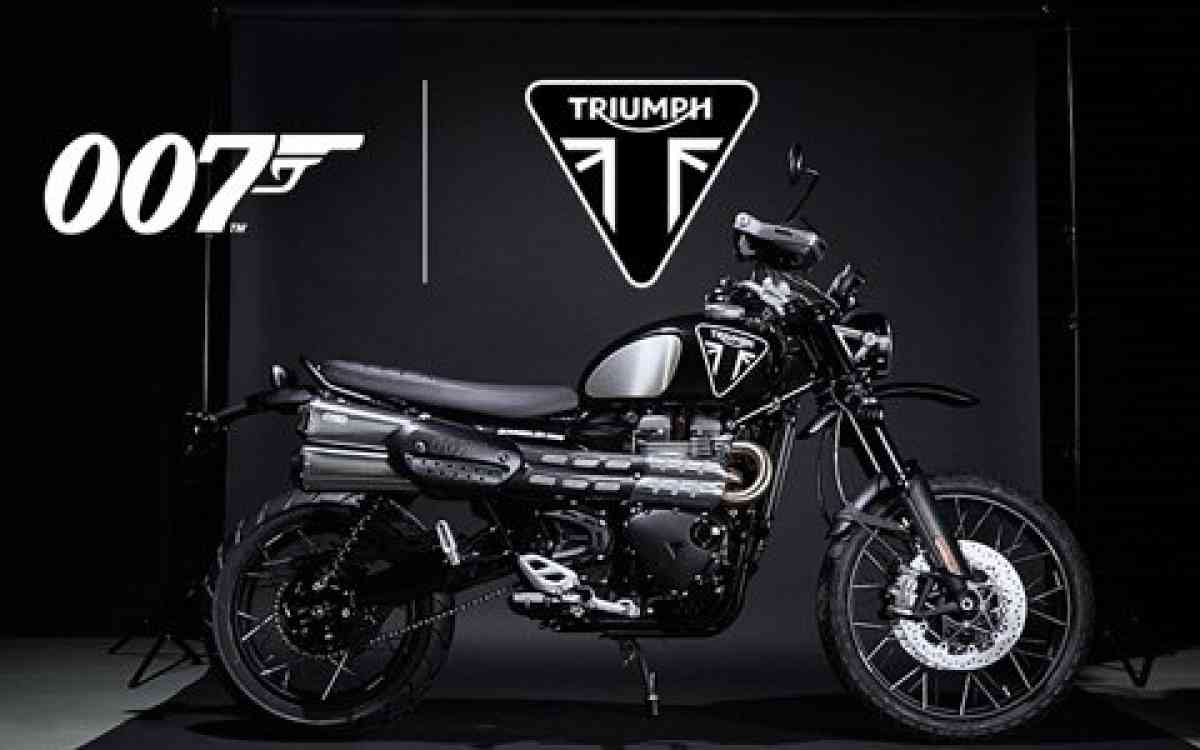 2020 TRIUMPH SCRAMBLER 1200 BOND EDITION - AN ICONIC BRITISH PARTNERSHIP