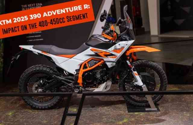 KTM 2025 390 Adventure R Impact intro