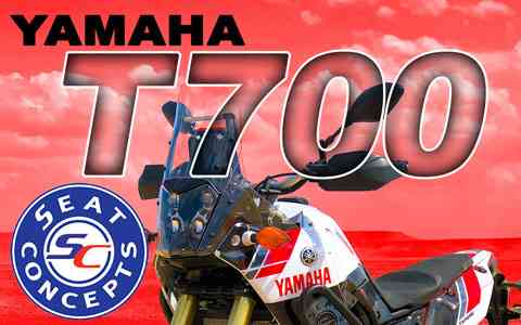 Seat Concepts Options for Tenere 700