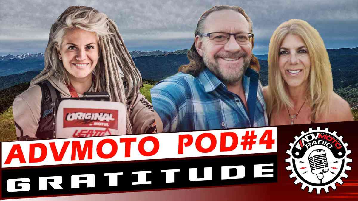 Gratitude with Eglė Gerulaitytė & Martha and Kurt Forgét | ADVMoto Podcast #4