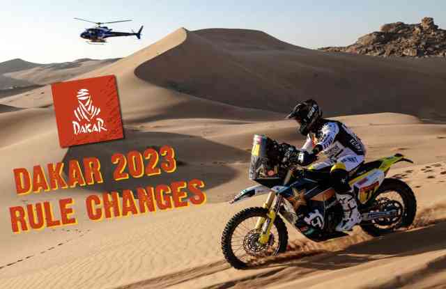 Dakar 2023 Rule Changes intro