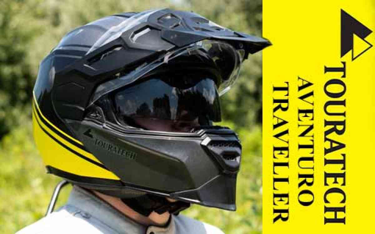Touratech Aventuro Traveller Carbon Helmet full