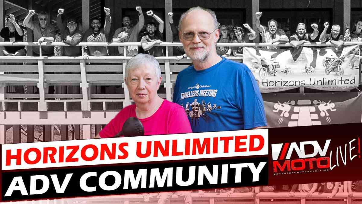 ADV: Past, Present and Future with Grant and Susan Johnson | ADVMoto Live! #13