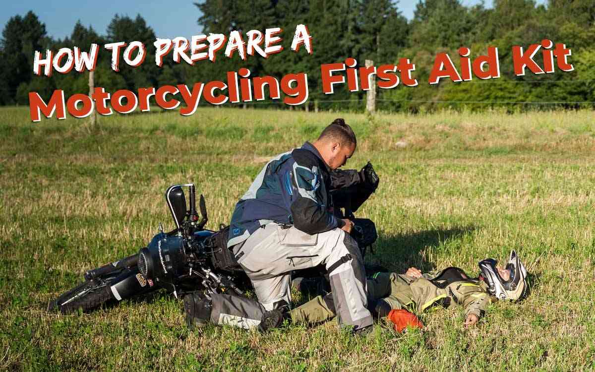 Motorcycling First Aid Kit full