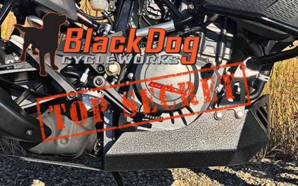 LEAKED - Black Dog Cycle Works KTM 390 Adventure Skid Plate