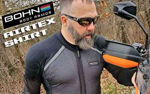 Bohn Body Armor Airtex Armored Riding Shirt Review intro