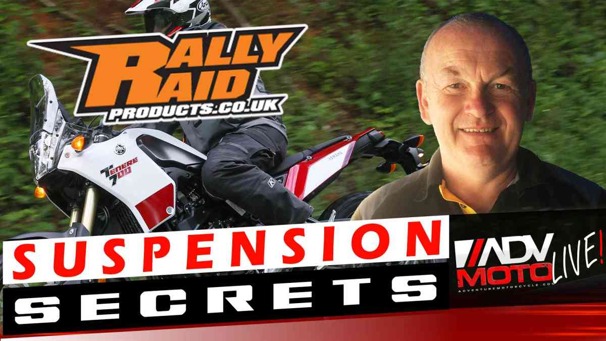 Motorcycle Suspension Secrets with Rally Raid | ADVMoto Live! #18