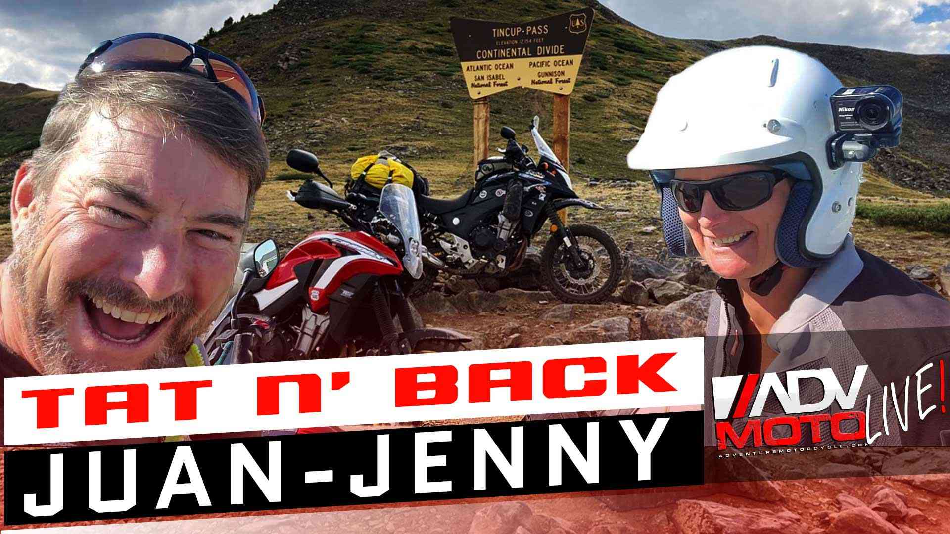 Trans America Trail Tips and Experience with Jenny and Juan | ADVMoto Live! #14