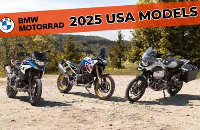 BMW Motorrad USA 2025 Models intro