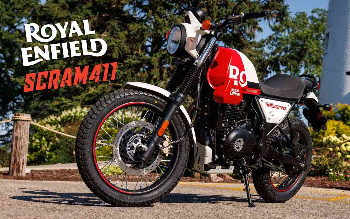 Royal Enfield 2023 SCRAM 411 to North America full