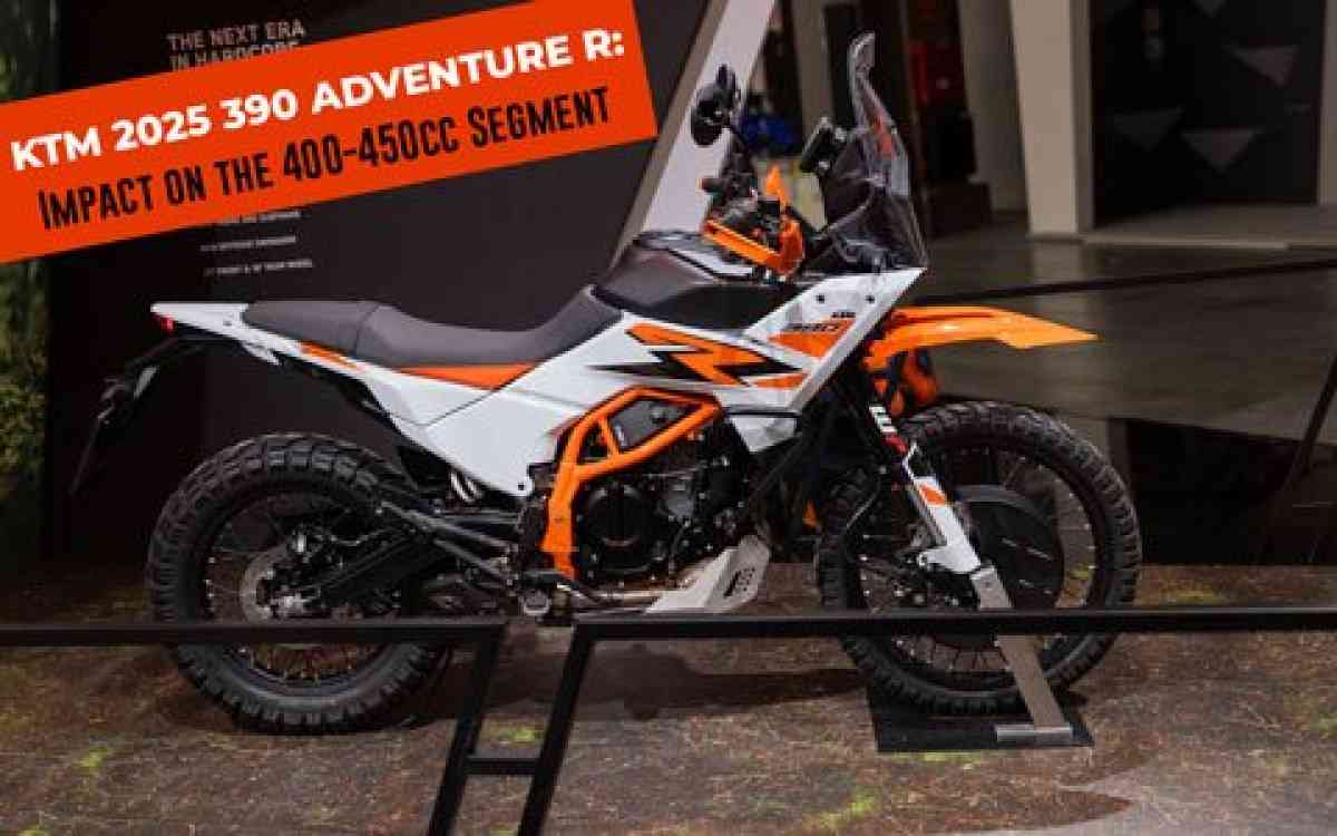 KTM 2025 390 Adventure R Impact full