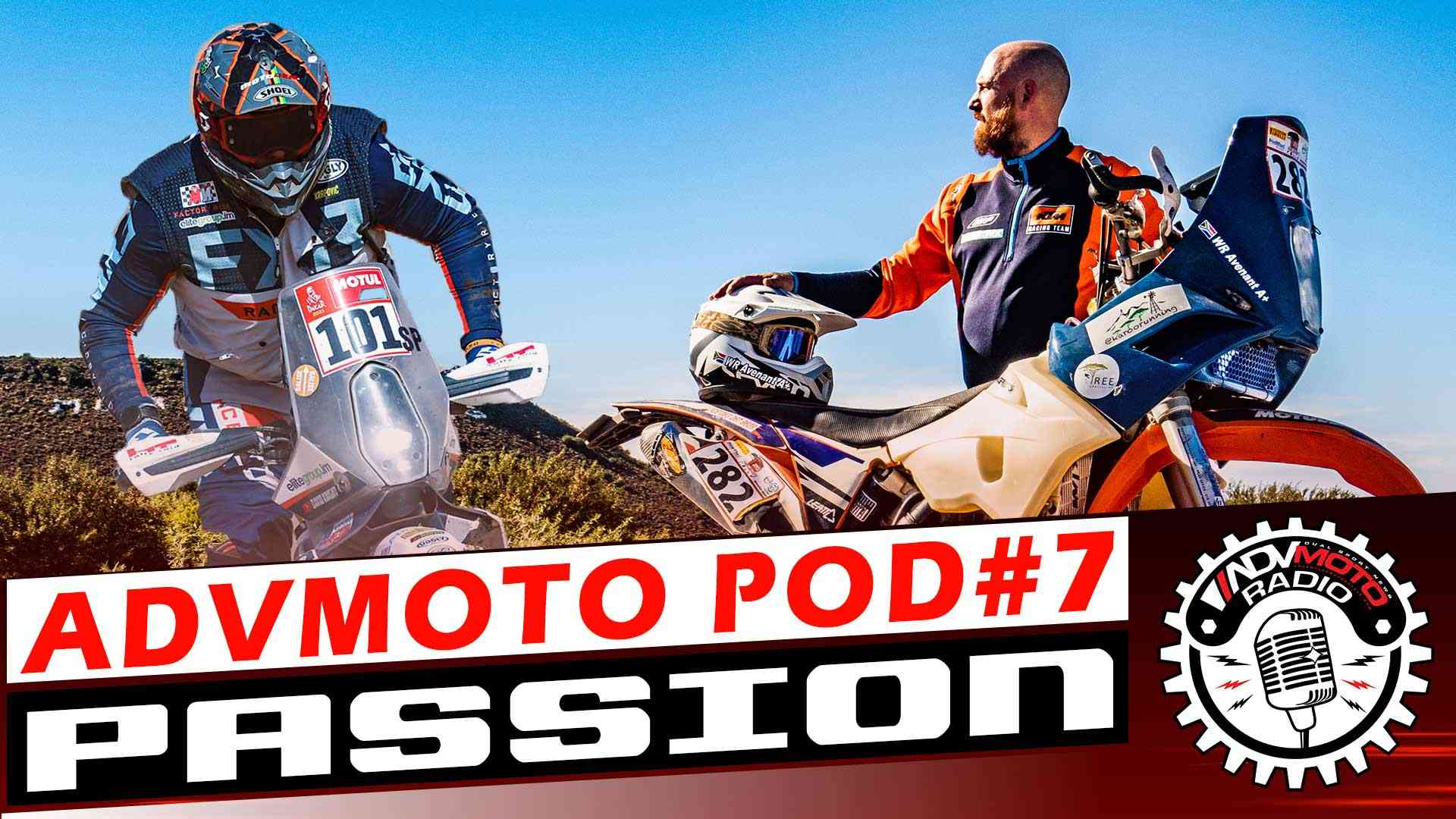 Rally Racing and Passion with Willem Avenant & David Knight | ADVMoto Podcast #7