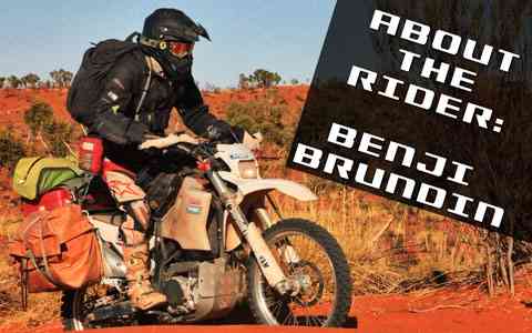 About the Rider: Benji Brundin