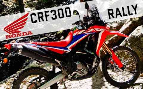 Riding Honda's 2021 CRF300 Rally in Thailand