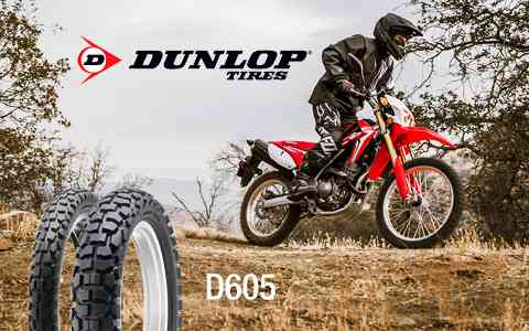 Dunlop D605 50/50 Dual-sport Tires Announced