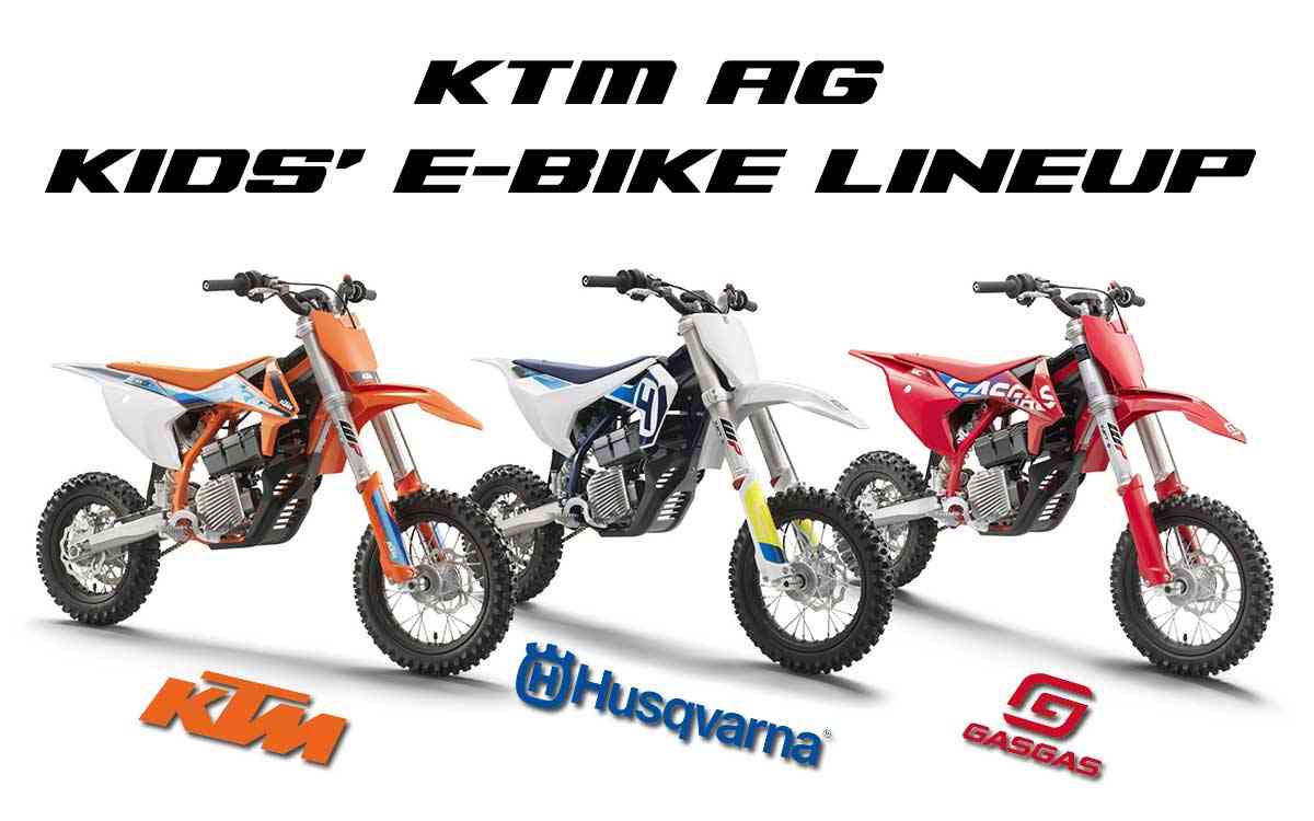 KTM 2022 Kids eBike Lineup intro