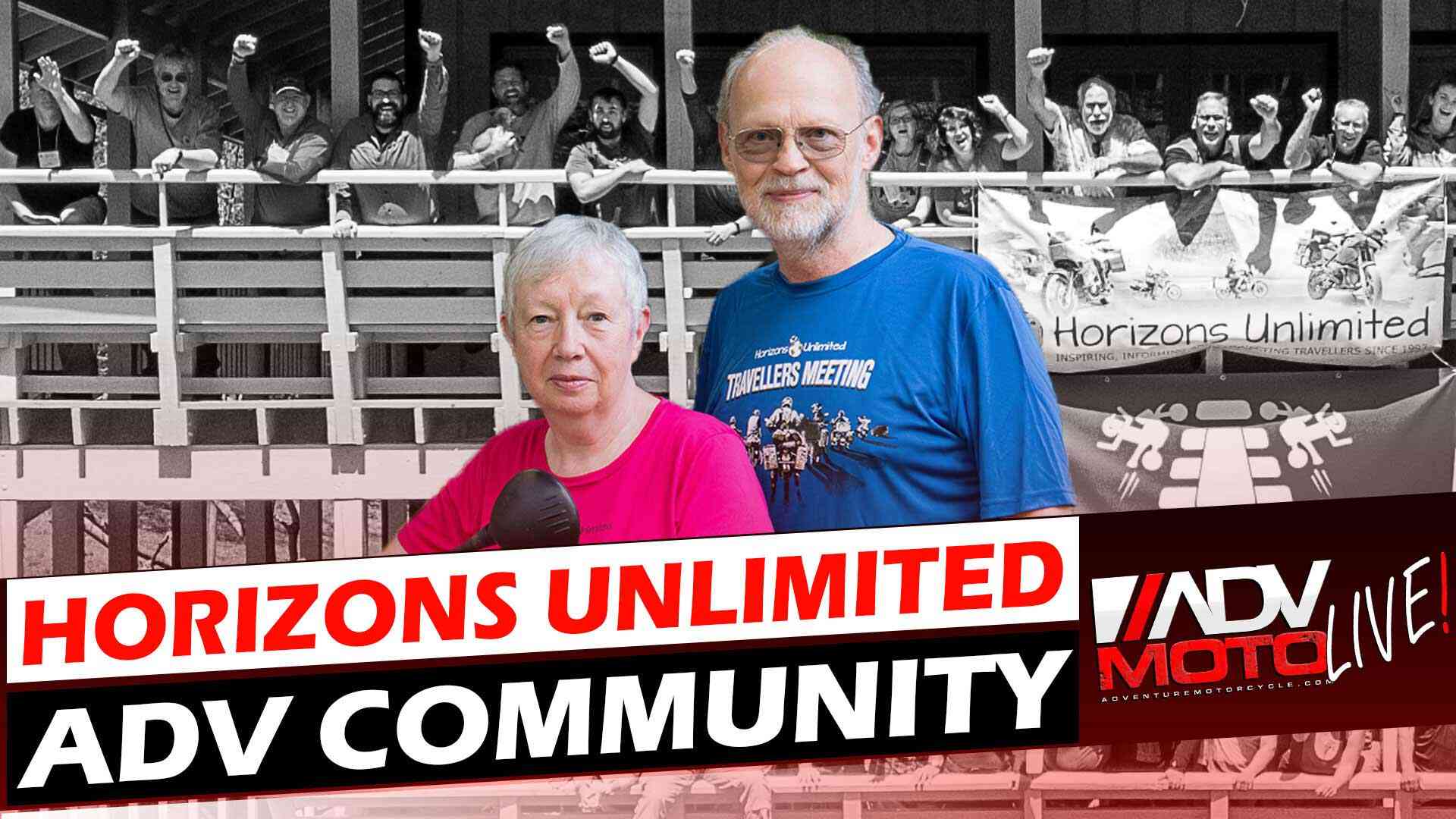 ADV: Past, Present and Future with Grant and Susan Johnson | ADVMoto Live! #13