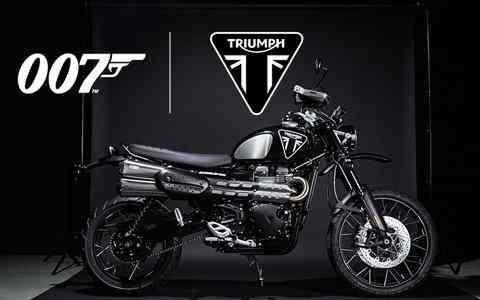 2020 TRIUMPH SCRAMBLER 1200 BOND EDITION - AN ICONIC BRITISH PARTNERSHIP